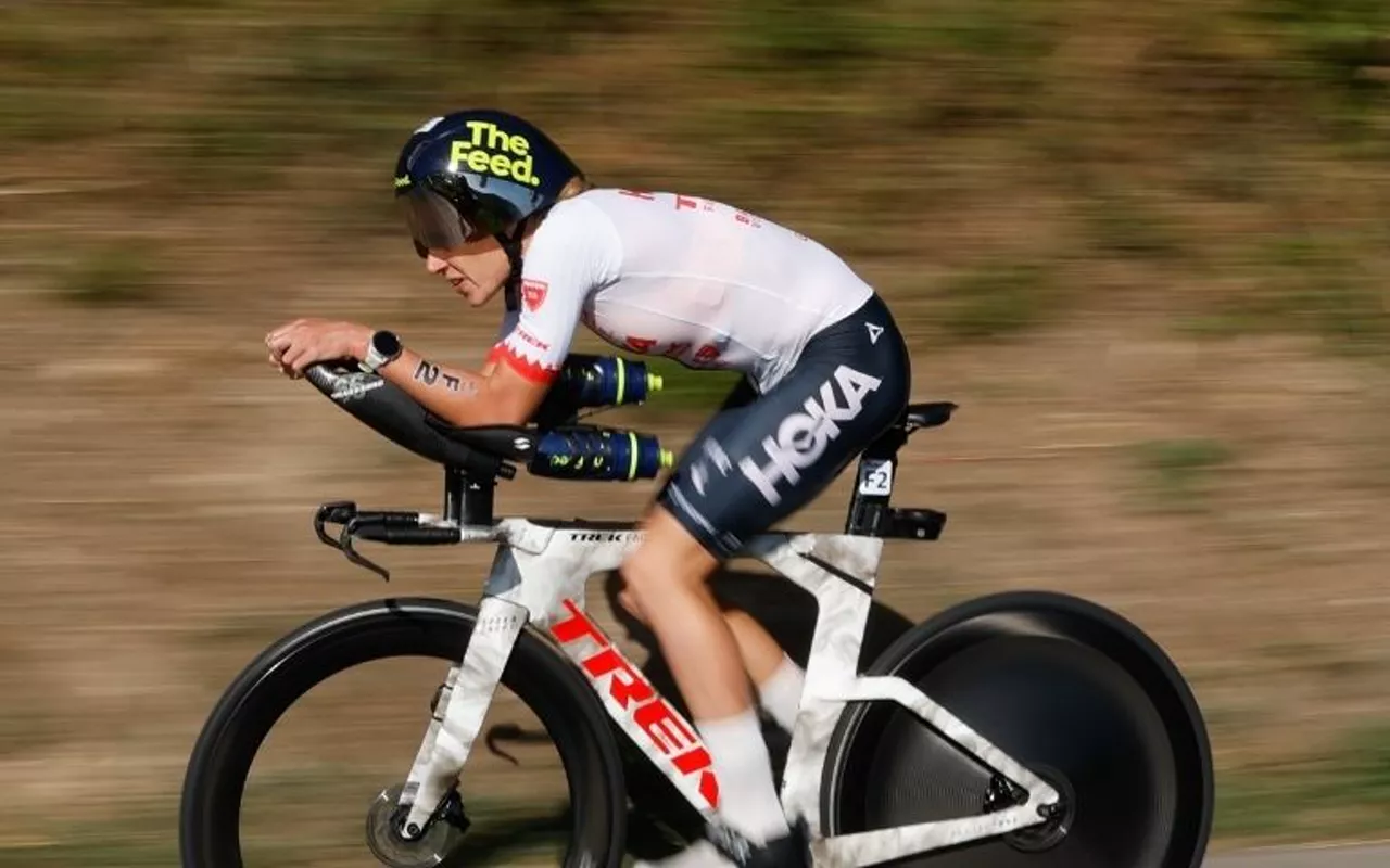 니브, 70.3 세계챔피언 8일 뒤 UCI 세계선수권 타임트라이얼 13위